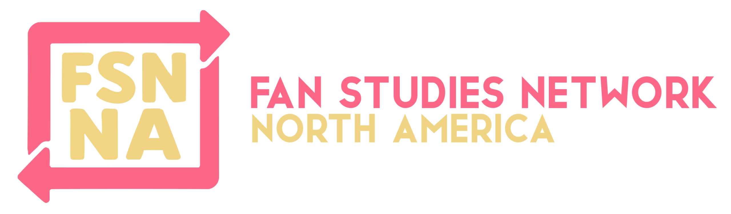 The FSNNA logo, depicting a reblog sign with salmon and mustard colors.